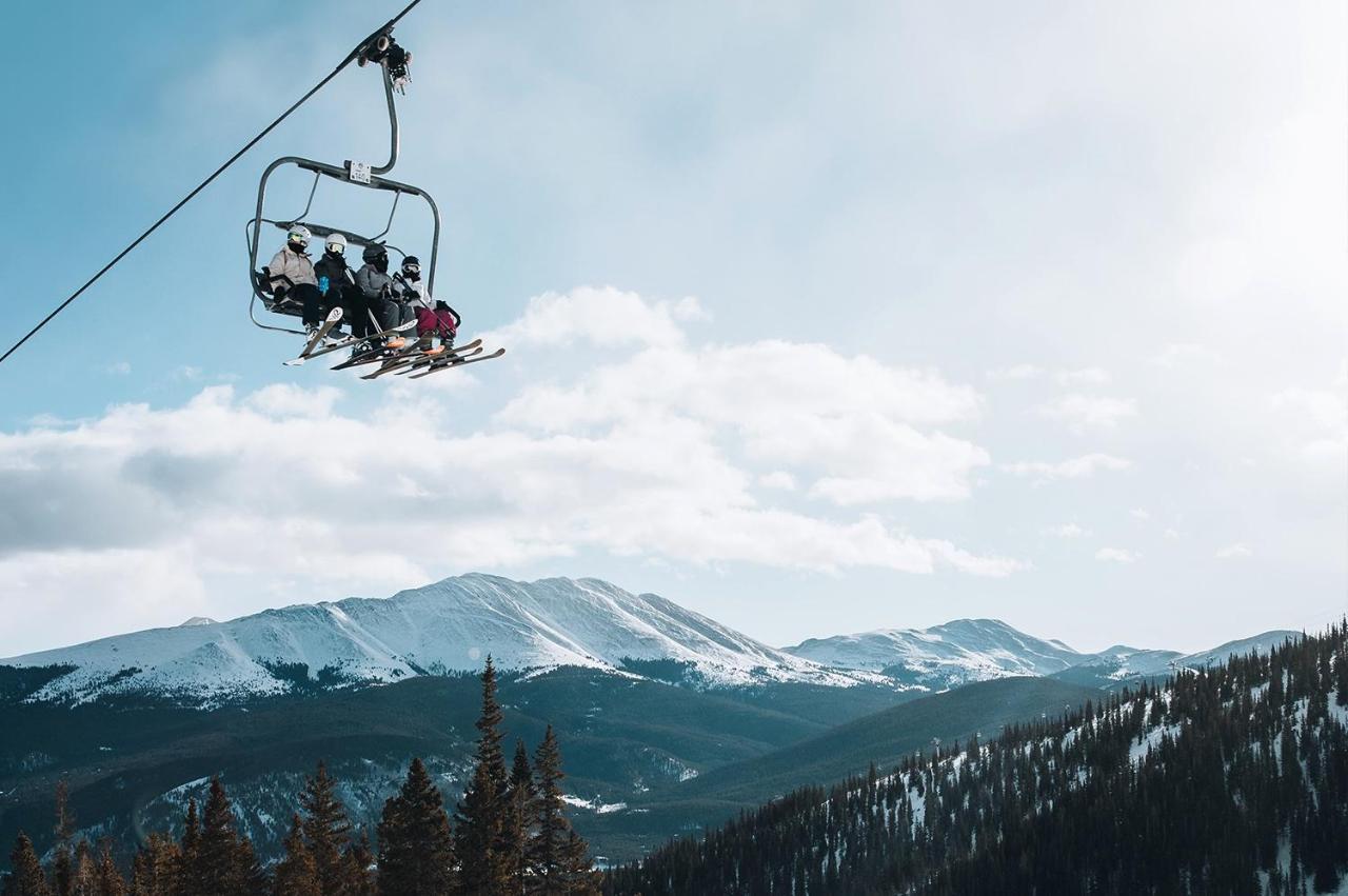 Trails End Starry Night Condo - Downtown Breck, Ski In-Out Breckenridge Dış mekan fotoğraf